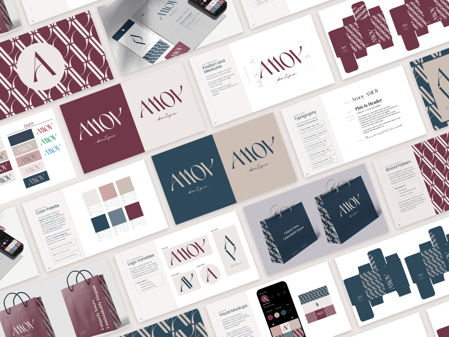 portfolio branding amoy